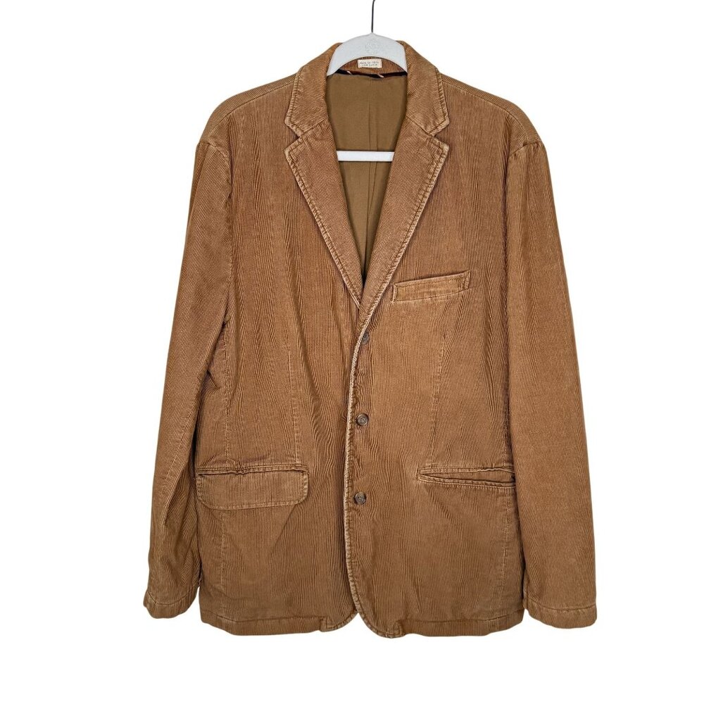 J. Crew Camel Corduroy Blazer, L